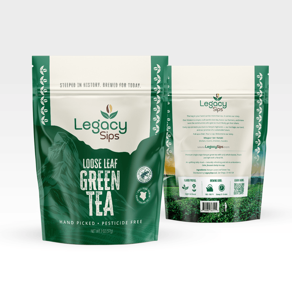 Kenyan Green Loose Leaf Tea