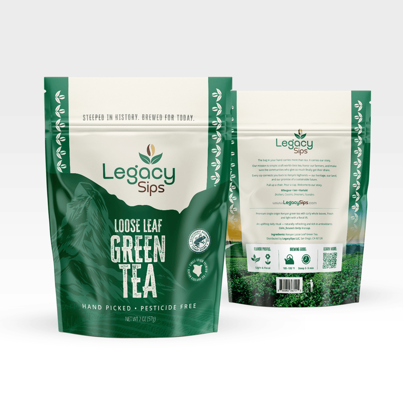 Kenyan Green Loose Leaf Tea