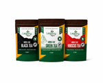 Essentials Bundle: Black, Green & Hibiscus Whole Leaf Tea Bags