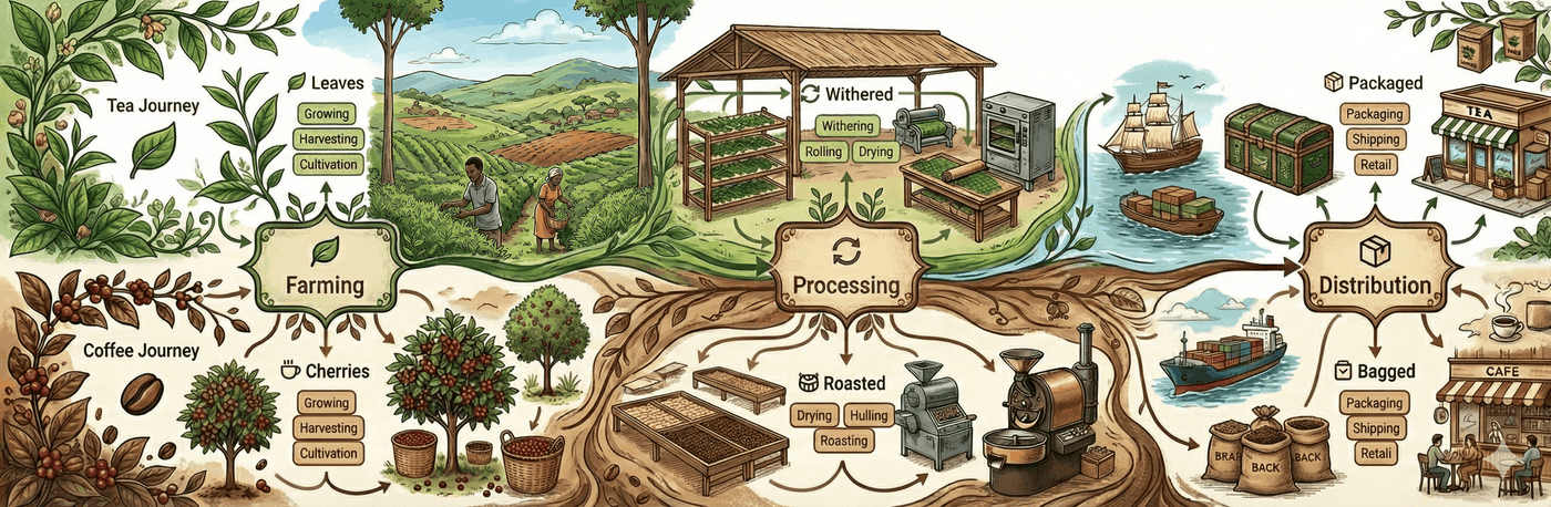 Product Journey: Farm to Cup
