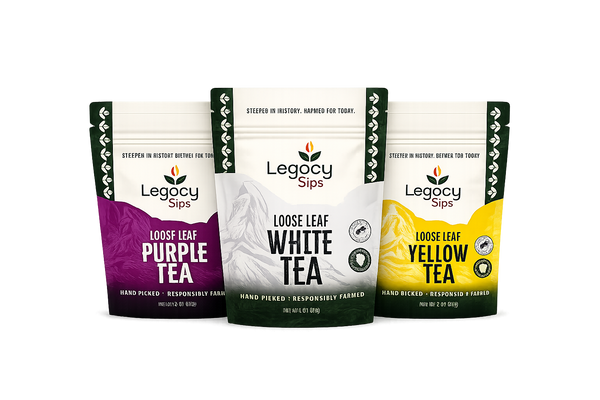 Essential Tea Trio - Black, Green & Hibiscus
