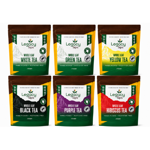 Full Set Bundle: Whole Leaf Tea Bags