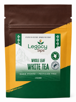 Kenyan White Tea: Whole Leaf Tea Bags